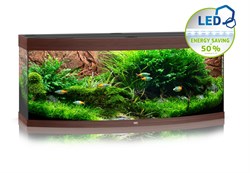 Juwel VISION 450 LED аквариум 450л темное дерево (Dark wood) 151х61х64см 4х31W Фильтр Bioflow XL, нагреватель 300 Вт Juw-10750 - фото 27276