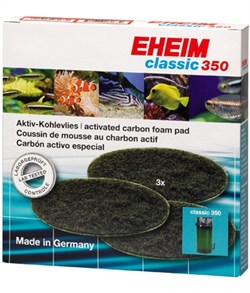 Eheim - губки с активированным углём для Classic 2215 (3 шт.) - фото 31685