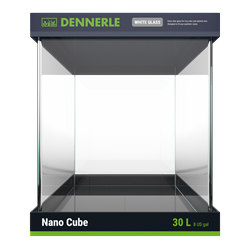 Dennerle Nano Cube White Glass 30 литров - аквариум из осветленного стекла Den-3928 - фото 31927