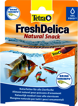 Tetra Fresh Delica Brine Shrimps - артемия 48 г - корм-лакомство для рыб Tet-768673 - фото 31991