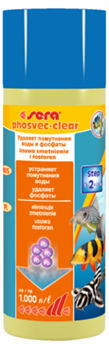 sera Phosvec clear 100 мл - препарат для удаления фосфатов S3390 - фото 31997