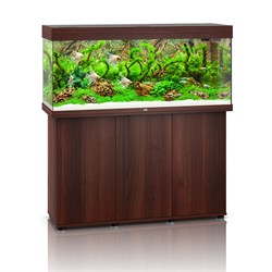 Juwel RIO 240 LED аквариум В КОМПЛЕКТЕ С ТУМБОЙ 240л темное дерево (Dark Wood) 121х41х55см 2х29W Фильтр Bioflow M, нагреватель 200 Вт Juw-03751 - фото 32275