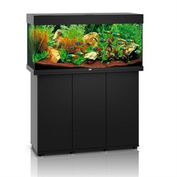 Juwel RIO 180 LED аквариум В КОМПЛЕКТЕ С ТУМБОЙ 180л черный (Black) 101х41х50см 2х23W Фильтр Bioflow M, нагреватель 200 Вт Juw-04351 - фото 32305