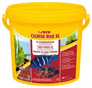 sera Cichlid Red XL 3,8 л - гранулы для крупных плотоядных цихлид