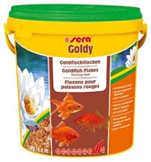 sera Goldy 10 л - корм для золотых рыбок (хлопья)