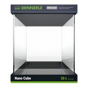 Dennerle Nano Cube White Glass 30 литров - аквариум из осветленного стекла Den-3928