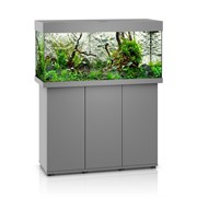 Juwel RIO 180 LED аквариум В КОМПЛЕКТЕ С ТУМБОЙ 180л серый (Grey) 101х41х50см 2х23W Фильтр Bioflow M, нагреватель 200 Вт Juw-04651