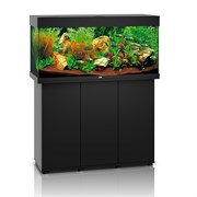 Juwel RIO 180 LED аквариум В КОМПЛЕКТЕ С ТУМБОЙ 180л черный (Black) 101х41х50см 2х23W Фильтр Bioflow M, нагреватель 200 Вт Juw-04351